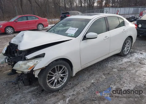 2010 Infiniti G37X z USA, uszkodzony, nr VIN JN1CV6AR5AM253181